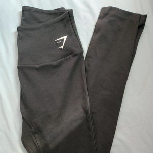 gymshark training leggings - dark green - small